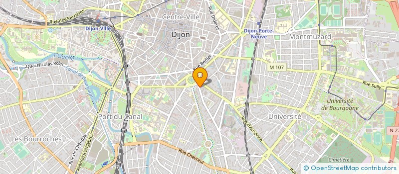 localisation de l'entreprise BOULANGERIE DU PARC  DIJON