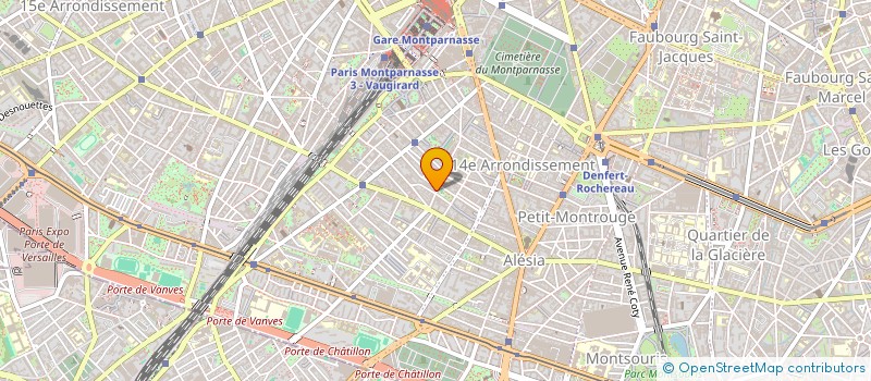 localisation de l'entreprise BOULANGERIE DU PARC  PARIS