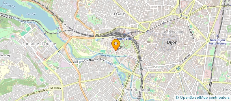 localisation de l'entreprise BOULANGERIE DU RAINES à DIJON