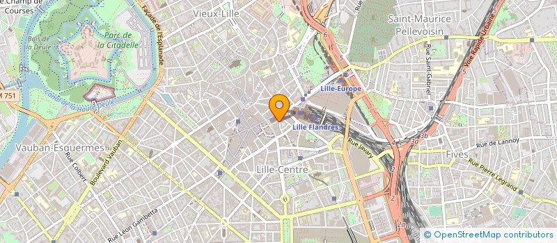 localisation de l'entreprise BOULANGERIE DU RENARD à LILLE