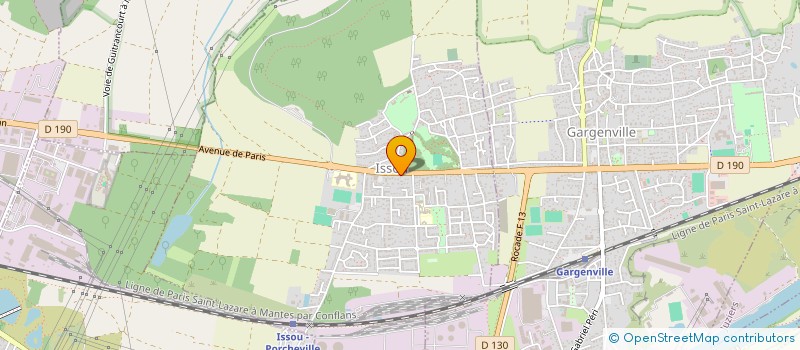 localisation de l'entreprise BOULANGERIE DU ROND POINT : LES DELICES D'ISSOU  ISSOU