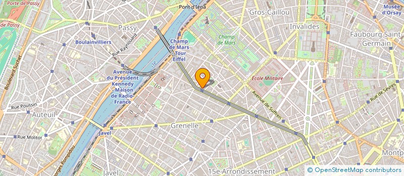 localisation de l'entreprise BOULANGERIE DUPLEIX  PARIS