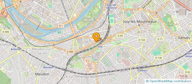 localisation de l'entreprise BOULANGERIE ETOILES D'ISSY à ISSY-LES-MOULINEAUX