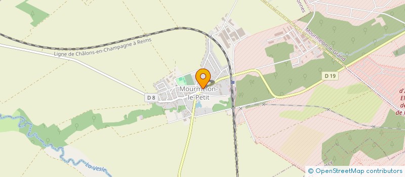 localisation de l'entreprise BOULANGERIE FATALOT COLLOT  MOURMELON-LE-PETIT