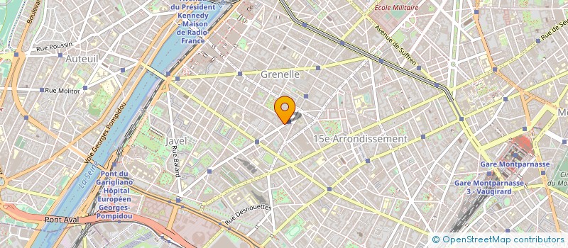 localisation de l'entreprise BOULANGERIE FELIX FAURE  PARIS