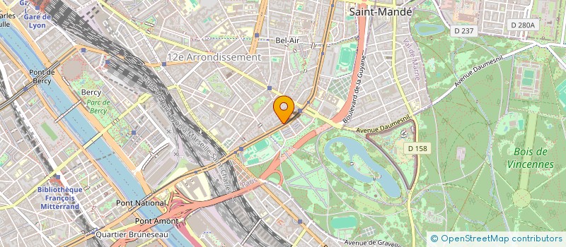 localisation de l'entreprise BOULANGERIE FRERES CHAALAL  PARIS