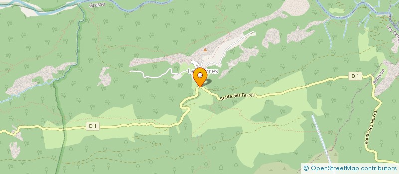 localisation de l'entreprise BOULANGERIE GATTIEROISE  GATTIERES