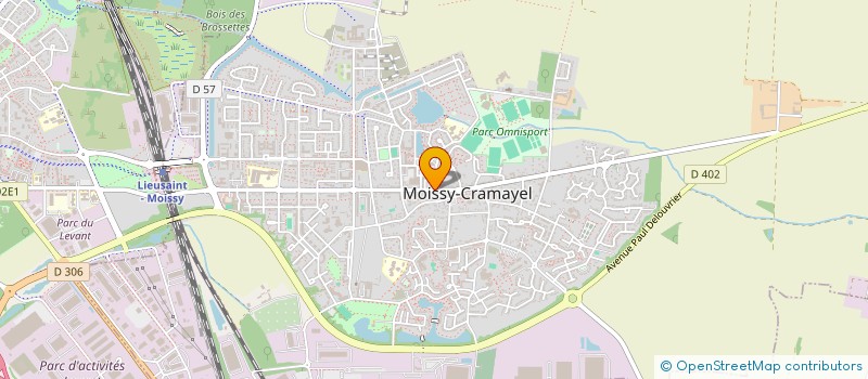localisation de l'entreprise BOULANGERIE GIRARDON à MOISSY-CRAMAYEL