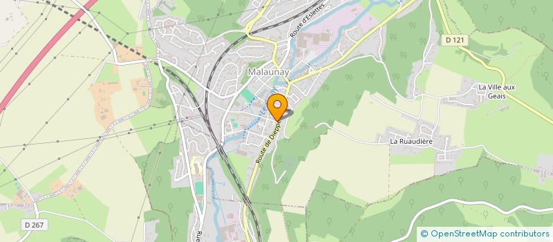 localisation de l'entreprise BOULANGERIE GOURMANDE  MALAUNAY