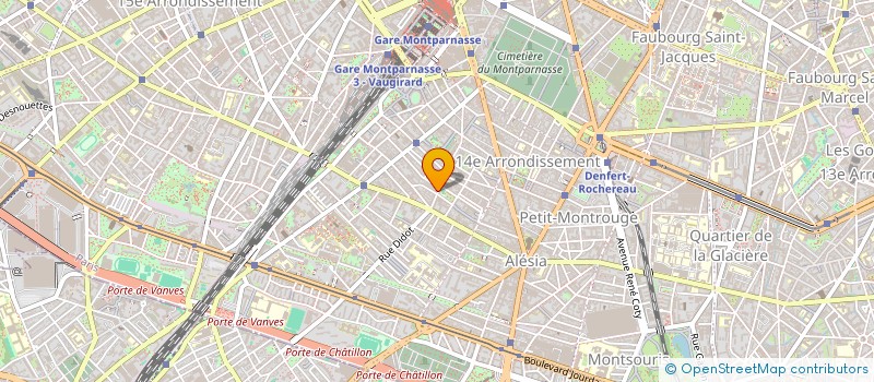 localisation de l'entreprise BOULANGERIE HOUIRES  PARIS