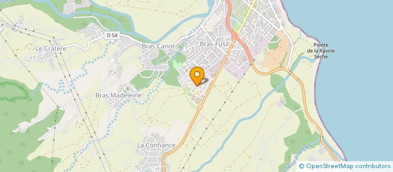 localisation de l'entreprise BOULANGERIE INDUSTRIELLE DE L'EST à SAINT-BENOIT