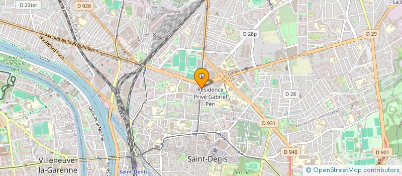 localisation de l'entreprise BOULANGERIE INES à SAINT-DENIS