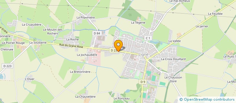 localisation de l'entreprise BOULANGERIE ISAAC  LIGNE