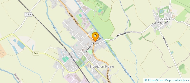 localisation de l'entreprise BOULANGERIE JCSE  BRAZEY-EN-PLAINE