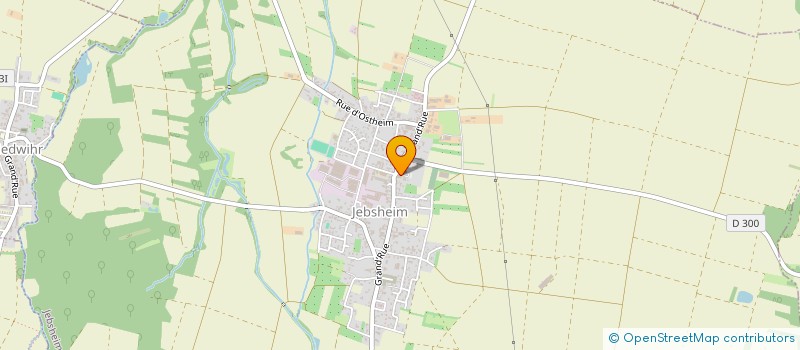 localisation de l'entreprise BOULANGERIE JORDAN KELLER  JEBSHEIM