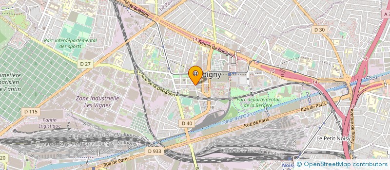 localisation de l'entreprise BOULANGERIE KHICHK  BOBIGNY