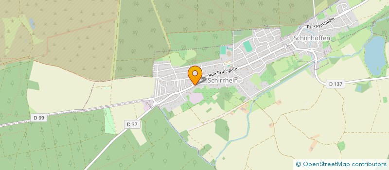 localisation de l'entreprise BOULANGERIE KOLMER SARL à SCHIRRHEIN