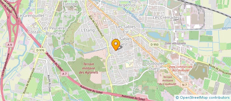 localisation de l'entreprise BOULANGERIE L'ARTISANALE à ORANGE