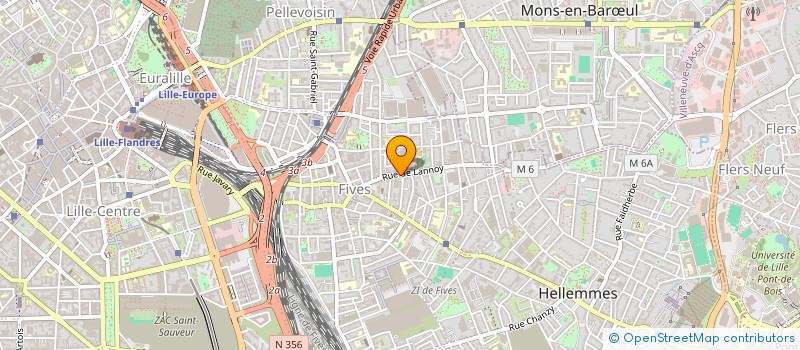 localisation de l'entreprise BOULANGERIE L'AUTHENTIQUE à LILLE