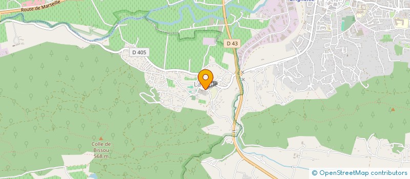 localisation de l'entreprise BOULANGERIE LA CELLOISE  LA CELLE