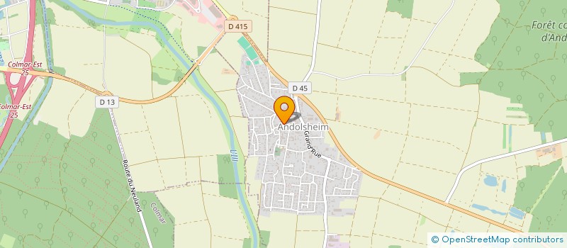 localisation de l'entreprise BOULANGERIE LA MI DO RE  BISCHWIHR