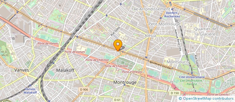 localisation de l'entreprise BOULANGERIE LA VICOMTE  PARIS