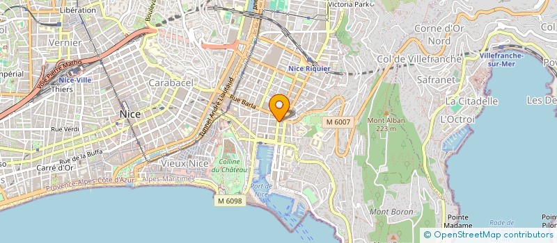 localisation de l'entreprise BOULANGERIE LAGACHE à NICE