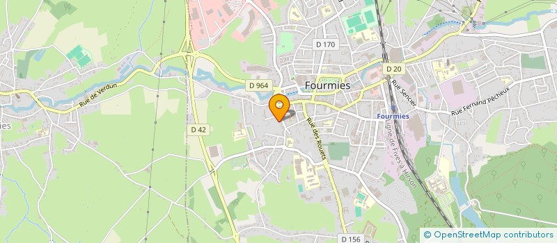 localisation de l'entreprise BOULANGERIE LARZILLIERE à FOURMIES