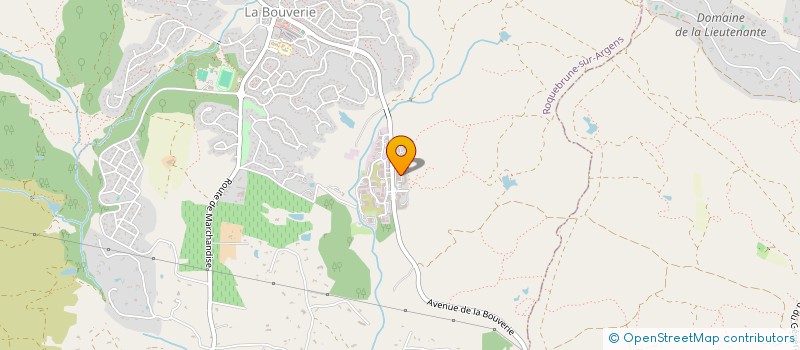 localisation de l'entreprise BOULANGERIE LAURENT  ROQUEBRUNE-SUR-ARGENS