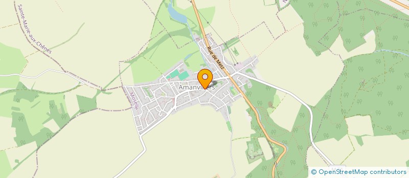 localisation de l'entreprise BOULANGERIE LAURILLARD  AMANVILLERS