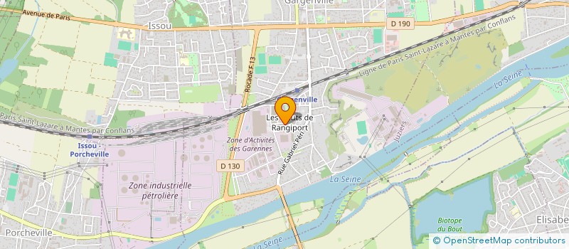 localisation de l'entreprise BOULANGERIE LE PONANT  GARGENVILLE