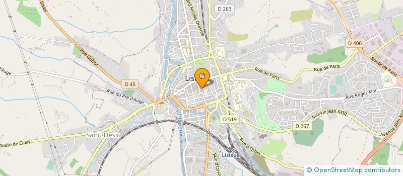 localisation de l'entreprise BOULANGERIE LE SAYEC à LISIEUX