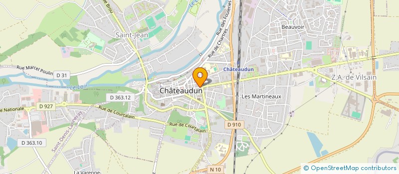 localisation de l'entreprise BOULANGERIE LECOINTRE à CHATEAUDUN