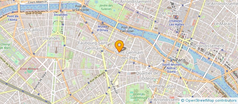 localisation de l'entreprise BOULANGERIE LEGRAND  PARIS