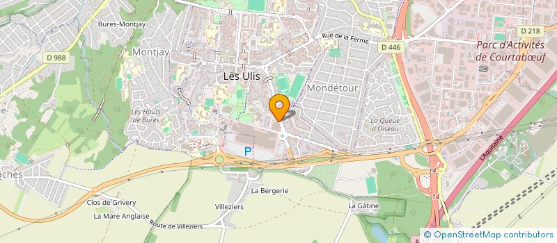 localisation de l'entreprise BOULANGERIE LES CEVENNES à LES ULIS