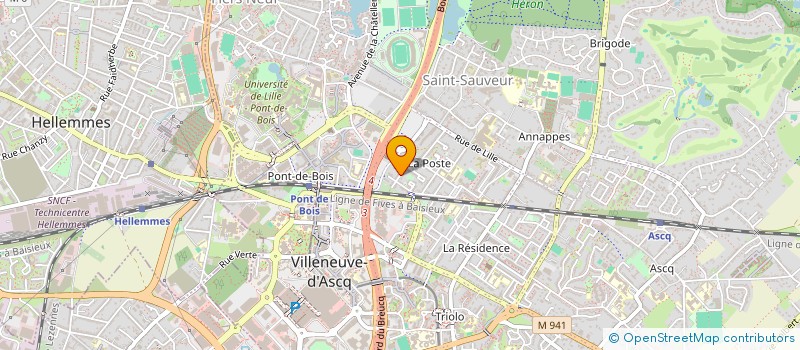 localisation de l'entreprise BOULANGERIE LES TRADITIONS  LIMAY