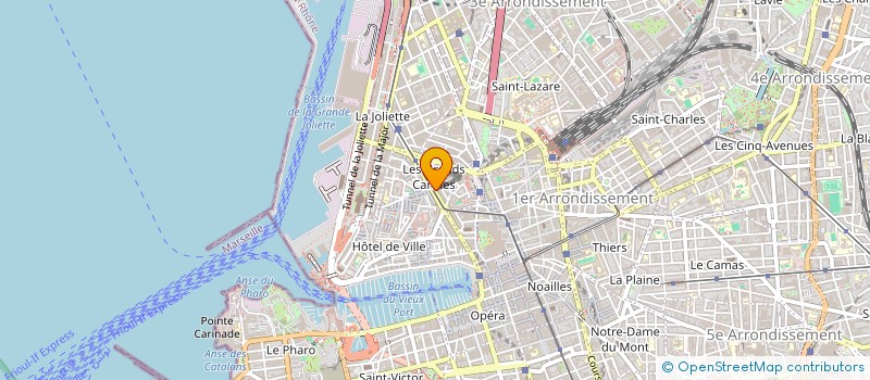 localisation de l'entreprise BOULANGERIE LES TROIS FRERES à MARSEILLE