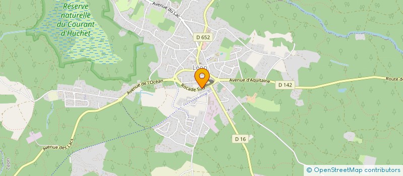 localisation de l'entreprise BOULANGERIE LESTE  LEON