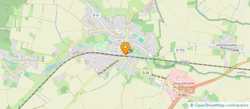 localisation de l'entreprise BOULANGERIE LIENHART  SURBOURG