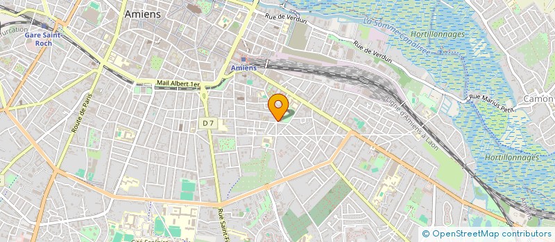 localisation de l'entreprise BOULANGERIE LOU  AMIENS