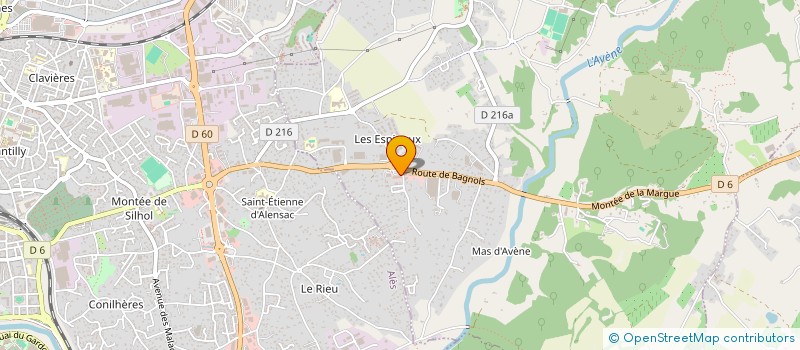 localisation de l'entreprise BOULANGERIE MICHELE & JEREMY  SAINT-PRIVAT-DES-VIEUX