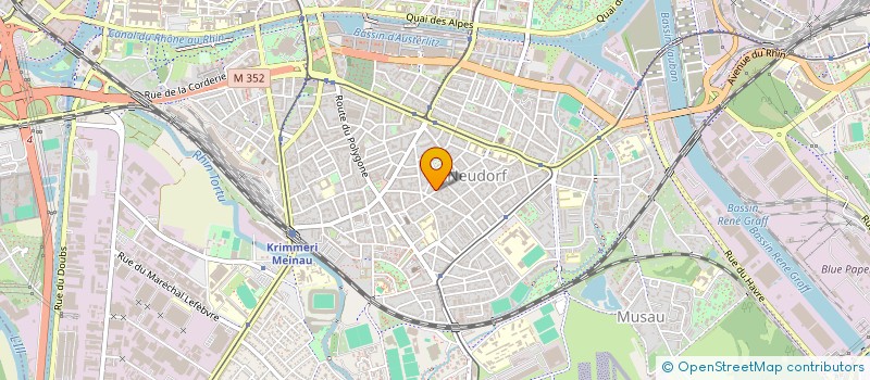 localisation de l'entreprise BOULANGERIE MIKAIL 2000 à STRASBOURG