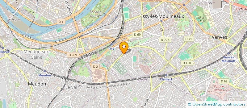 localisation de l'entreprise BOULANGERIE MOUFID à ISSY-LES-MOULINEAUX