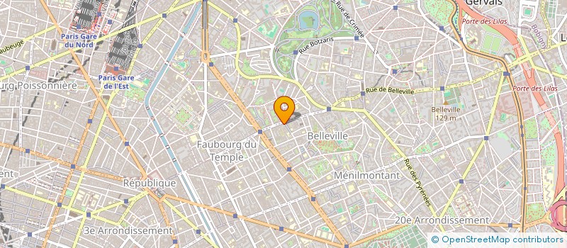 localisation de l'entreprise BOULANGERIE OURIDA  PARIS