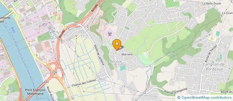 localisation de l'entreprise BOULANGERIE PAILLOT  BOULIAC