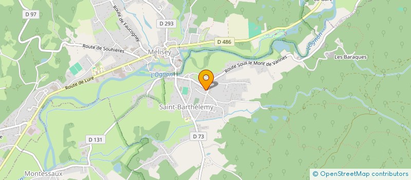 localisation de l'entreprise BOULANGERIE PATISSERIE CHEMILLUM EURL  MELISEY