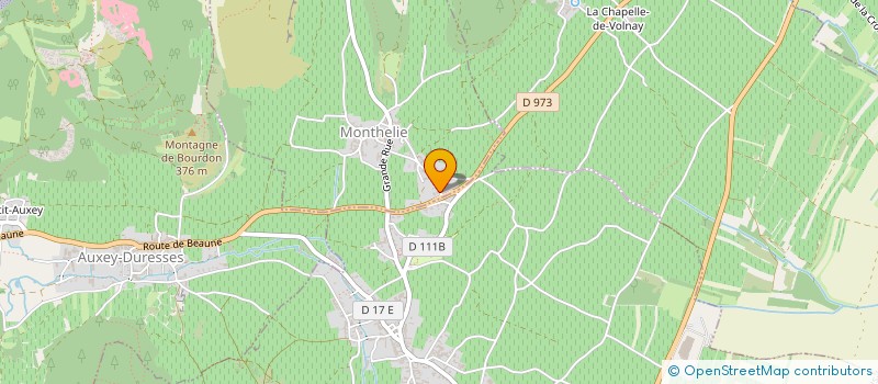 localisation de l'entreprise BOULANGERIE PATISSERIE DE CHARLY  MONTHELIE