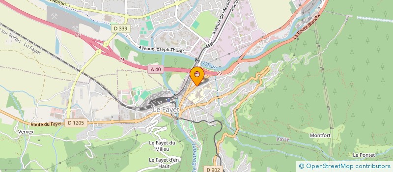 localisation de l'entreprise BOULANGERIE-PATISSERIE DE L'ABBAYE  PASSY