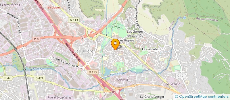 localisation de l'entreprise BOULANGERIE PATISSERIE DE LA FRESCOULE à VITROLLES