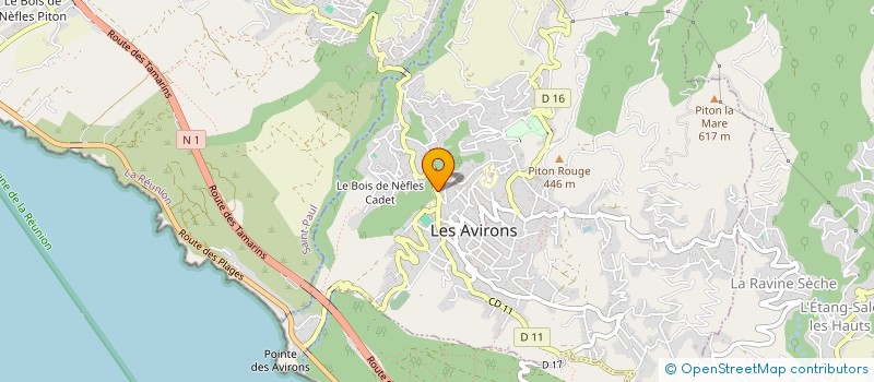 localisation de l'entreprise BOULANGERIE PATISSERIE DES AVIRONS à LES AVIRONS